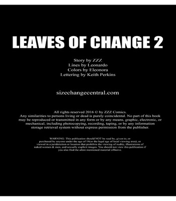 ZZZ – Leaves of Change 2 free Porn Comic sex 2