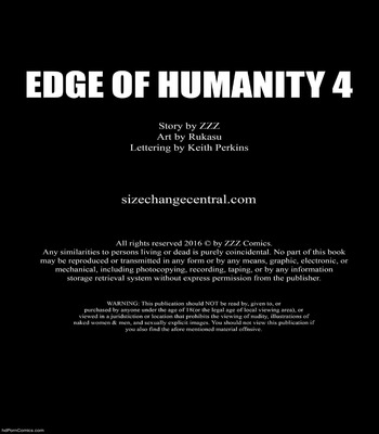 ZZZ- Edge of Humanity 4 free Porn Comic sex 2