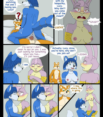 A Hare And Two Foxes comic porn sex 4