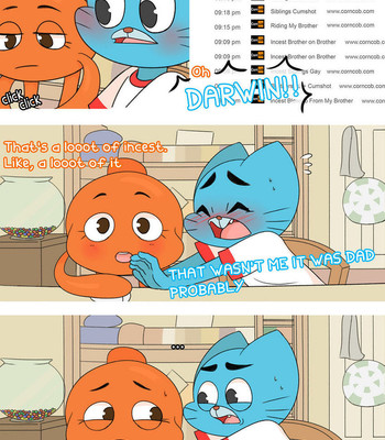 Amazing World Of Gumball Porn Gay Brother - Abandoned comic porn - HD Porn Comics