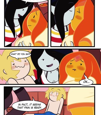 Adventure Time – Practice With The Band comic porn sex 6