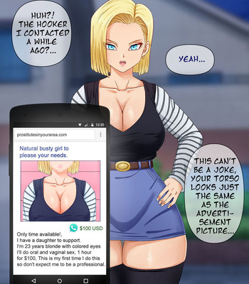 Android 18 CG 1 comic porn sex 2