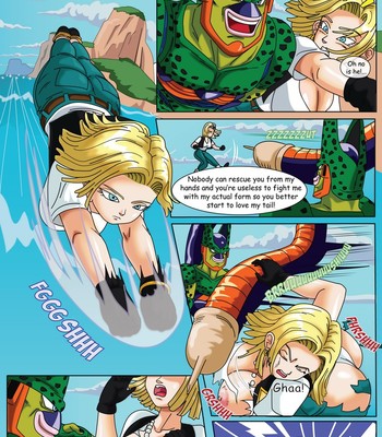 Android 18 Goes Inside Cell comic porn sex 2