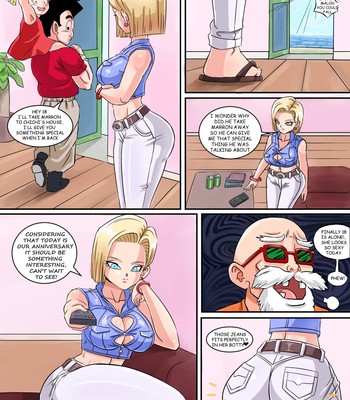 Android 18 Is Alone comic porn sex 2
