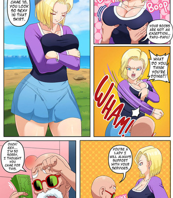 Android 18 Ntr 1 comic porn sex 3