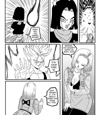 Android 18 Stays In The Future comic porn sex 3
