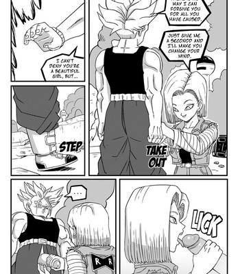 Android 18 Stays In The Future comic porn sex 4