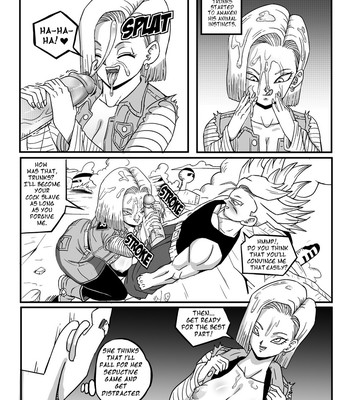 Android 18 Stays In The Future comic porn sex 6