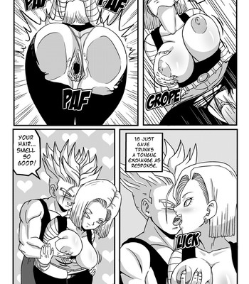 Android 18 Stays In The Future comic porn sex 9