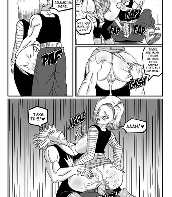 Android 18 Stays In The Future comic porn sex 11