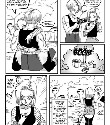 Android 18 Stays In The Future comic porn sex 13