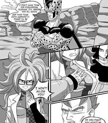 Android Fighterz comic porn sex 2