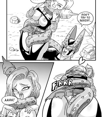 Android Fighterz comic porn sex 5