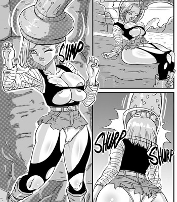 Android Fighterz comic porn sex 8