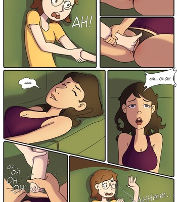 Aunt Stayover comic porn sex 3