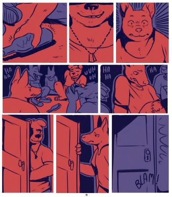 Blue Party comic porn sex 3
