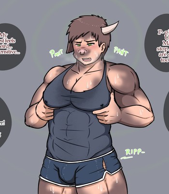 Bull Transformation comic porn sex 3