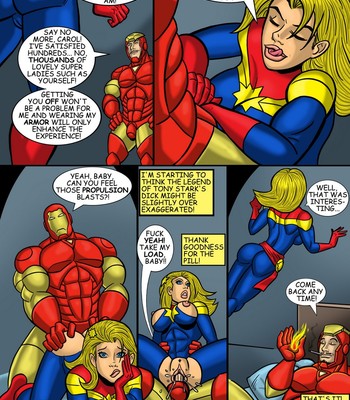 Marvel Cartoon Sex - Captain Marvel comic porn â€“ HD Porn Comics