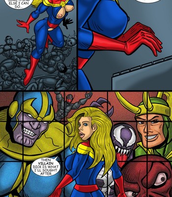 Captain Marvel comic porn sex 11