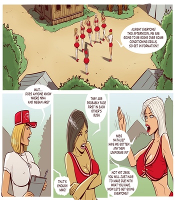 Cheerleader Camp Facefuck Massacre comic porn sex 6