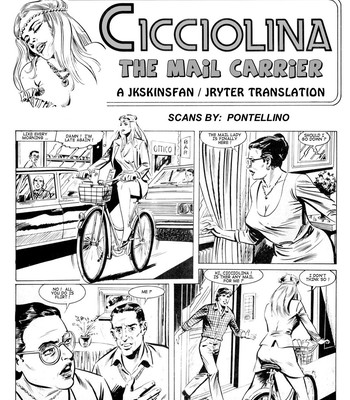 Cicciolina – The Mail Carrier comic porn sex 2