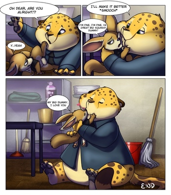 Clawhauser’s Lunch Break comic porn sex 6