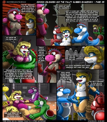 Condom Crusader And The Faulty Rubber Shakedown comic porn sex 6