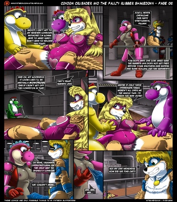 Condom Crusader And The Faulty Rubber Shakedown comic porn sex 7