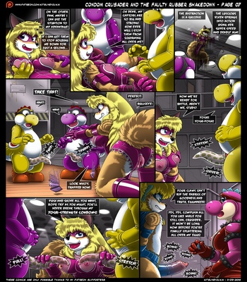 Condom Crusader And The Faulty Rubber Shakedown comic porn sex 8
