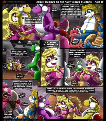 Condom Crusader And The Faulty Rubber Shakedown comic porn sex 9