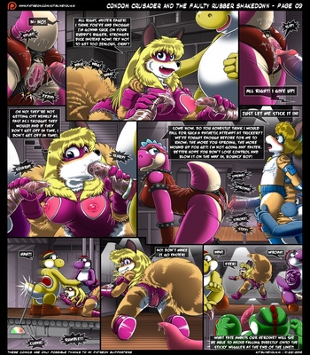 Condom Crusader And The Faulty Rubber Shakedown comic porn sex 10