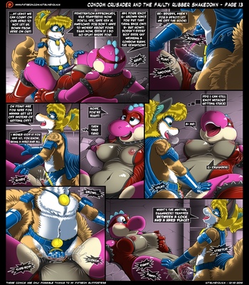 Condom Crusader And The Faulty Rubber Shakedown comic porn sex 14