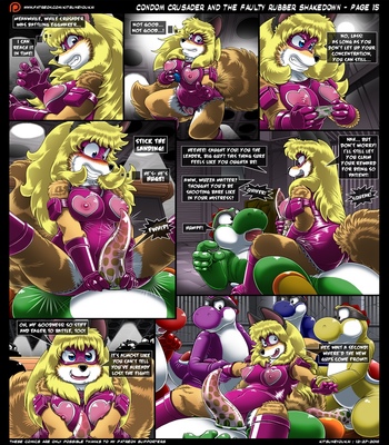 Condom Crusader And The Faulty Rubber Shakedown comic porn sex 16