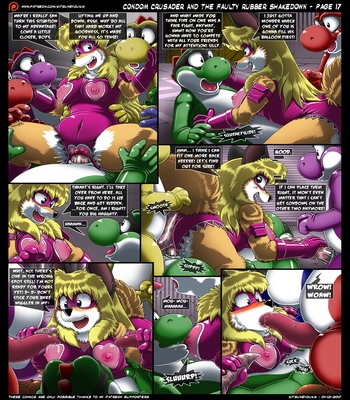 Condom Crusader And The Faulty Rubber Shakedown comic porn sex 18