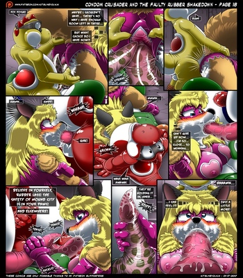 Condom Crusader And The Faulty Rubber Shakedown comic porn sex 19