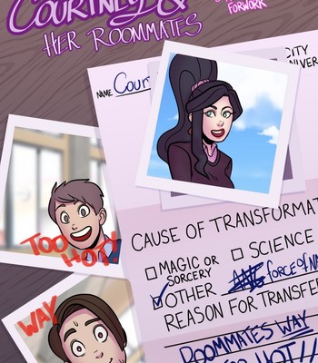 Porn Comics - Courtney & Her Roommates