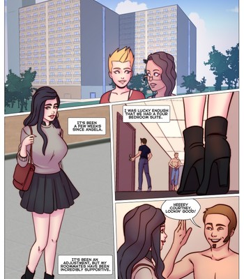 Courtney & Her Roommates comic porn sex 2