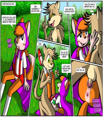 Cute Lil’ Purple Riding Hood comic porn sex 5