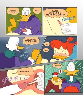 Delightful Duck comic porn sex 5