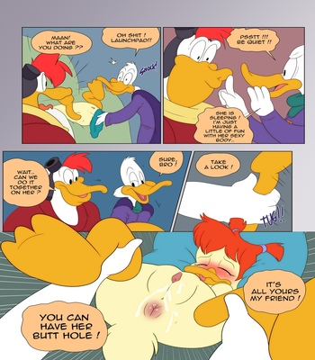 Delightful Duck comic porn sex 6
