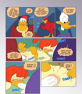 Delightful Duck comic porn sex 7