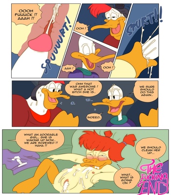 Delightful Duck comic porn sex 8