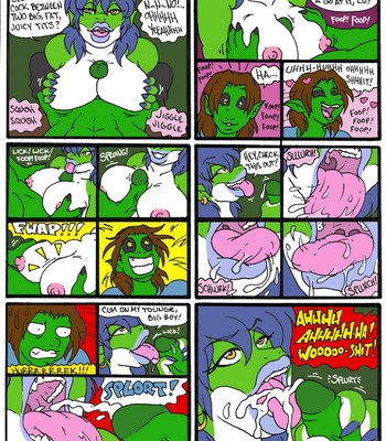Demona & Ludoc comic porn sex 8