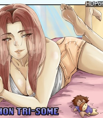 Digimon Tri-Some comic porn - HD Porn Comics