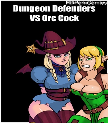 Dungeon Defenders VS Orc Cock comic porn thumbnail 001