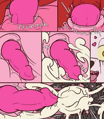 Foxy & Mangle – Belly Cumflation comic porn sex 7