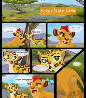 Friendship Time comic porn thumbnail 001