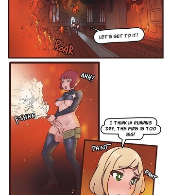 Futa Firefighters 1- Practical Applications Training Day comic porn sex 17