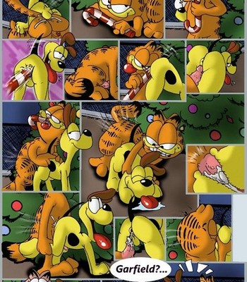 Garfield’s Christmas comic porn sex 2