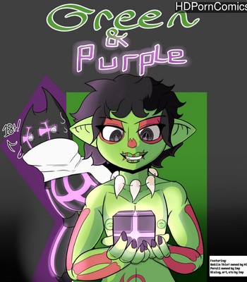 Porn Comics - Green & Purple